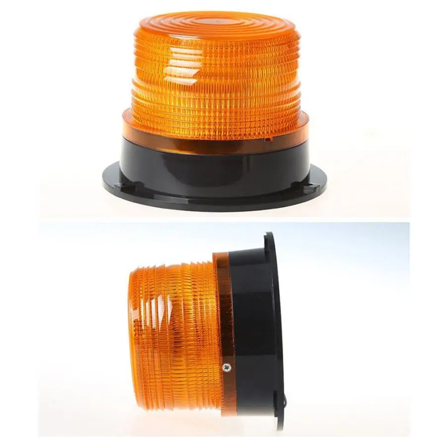 

LED Car Warning Light Emergency Light Bulb Amber Flashing Strobe Beacon 12V-24V LED Warning Light F16