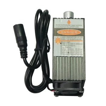 

500mw Laser Module 450NM Focusing Blue Laser Head Laser Engraving Machine Tools Laser Tube L00001