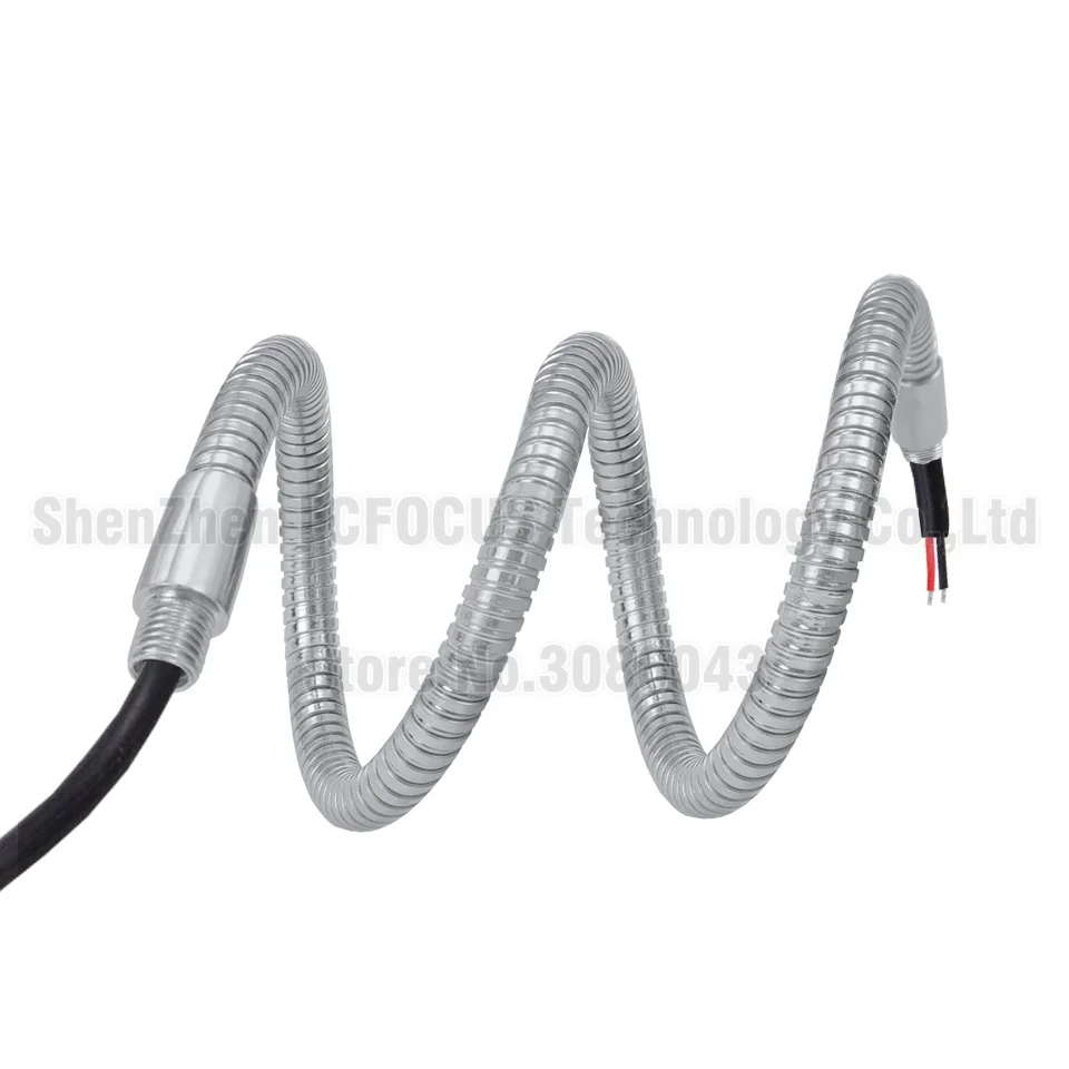 2 шт. LED гусиная шея диаметр 10 мм M10 + led гибкий держатель DIY Настольная лампа зуб
