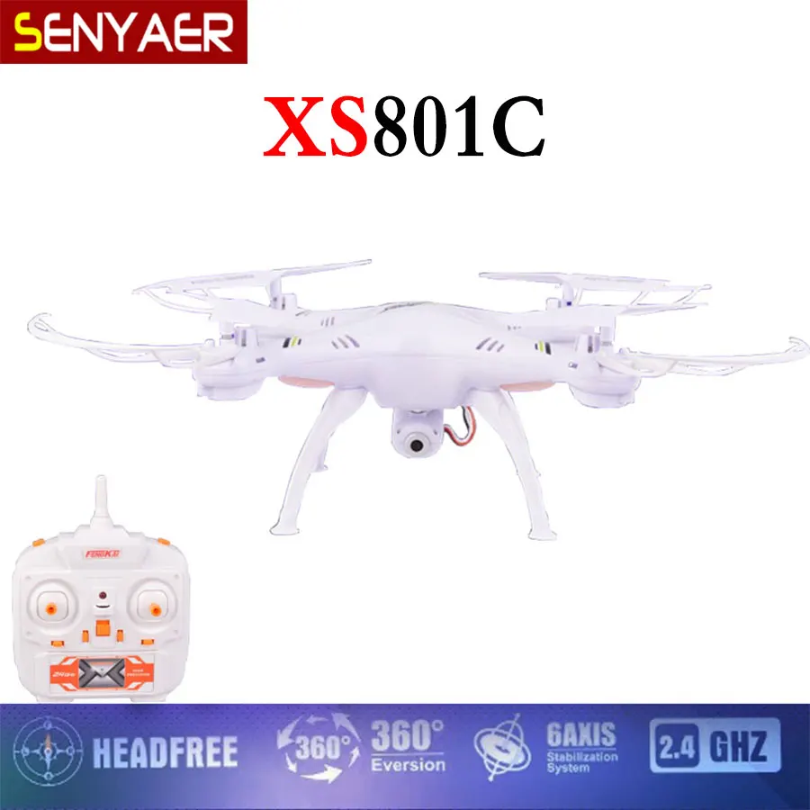 Original XS801C font b RC b font font b Drone b font 2 4G 4CH 6