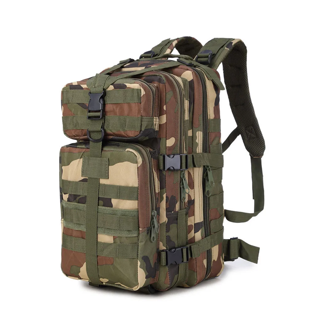 

35L Military Tactical Assault Backpack Waterproof Army Molle Shoulder Bag Hiking Camping Hunting Rucksack WHShopping
