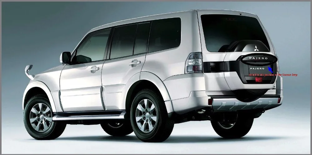 2015-Mitsubishi-Pajero-rear-three-quarters-left miaoshu 