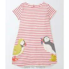 Nouveau 2017 Marque Qualité 100% Coton Bébé Filles Robe D’été Enfants Vêtements Enfants Vêtements Filles Casual Robes D’été Bébé Filles