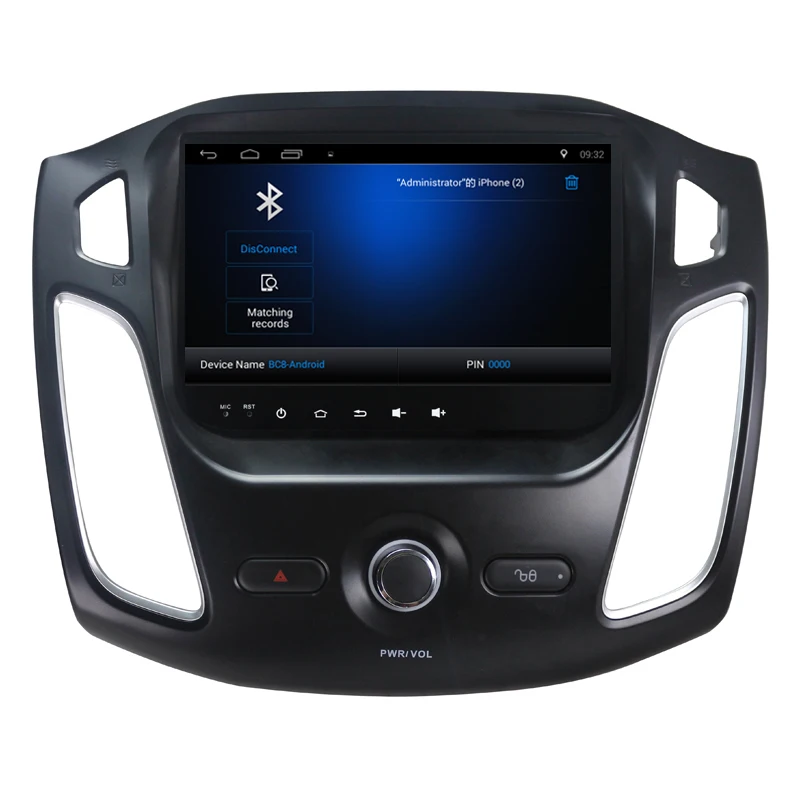 Top 10.2"Android 7.0 ! Car DVD PC Multimedia DVD Player GPS Navi Stereo Radio Fit Ford Focus Focus 2012 2013 14-2016 3G WIFI OBD DVR 5