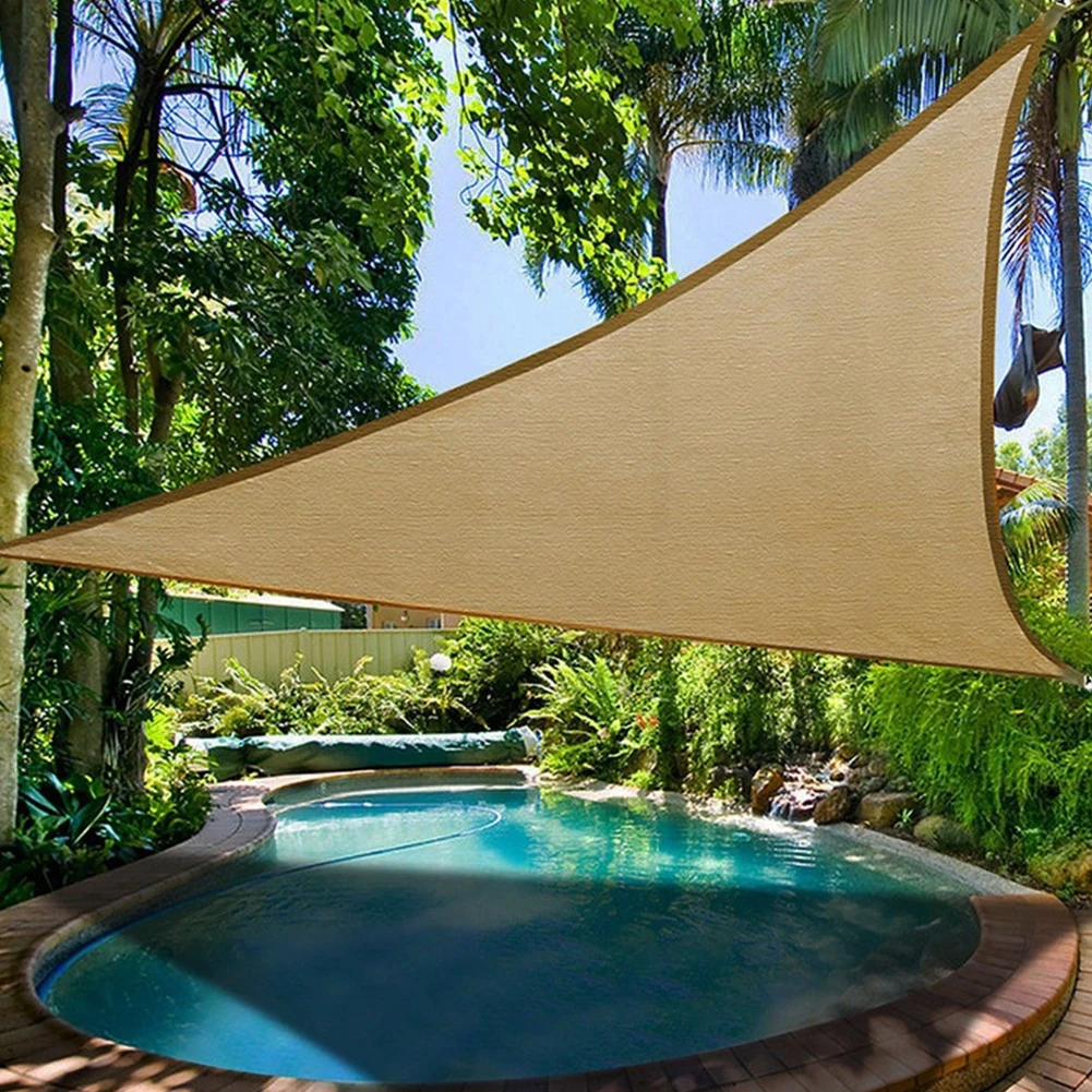 Наружное укрытие от солнца MANITO SUNSHA Треугольники солнце защитный навес тент сад патио шторы для бассейна парус тент Кемпинг палатка для пикника
