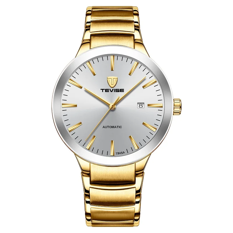 TEVISE Mens Watches Top Brand Luxury Simple Automatic Watch Man Date Waterproof Mechanical Wristwatches T845A Dropshipping 2019 (22)