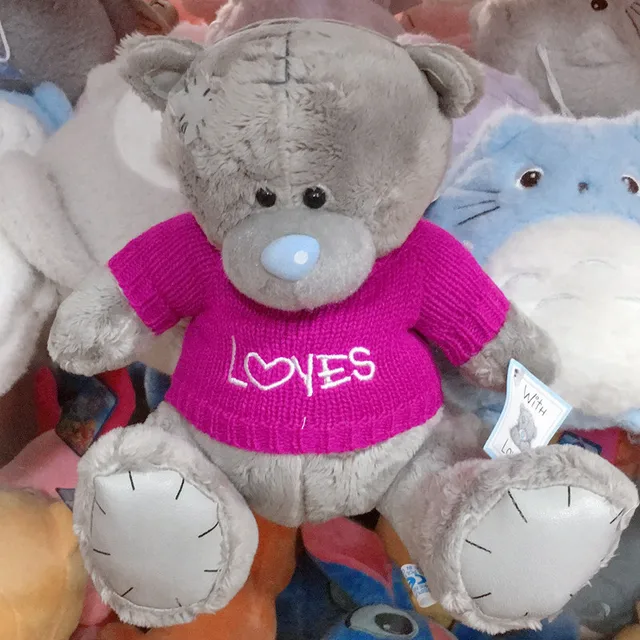 1PC Teddy Bear Plush Toys Sweater Bear 22CM Soft Stuffed Animals Cute
