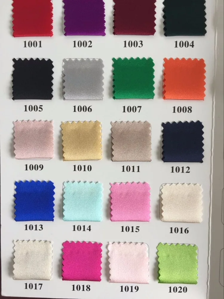 Howmay чистый шелк ткань стрейч Атлас Шармез 19 момме 108 см 4" цвет диаграмма для платья женская одежда рубашка многоцветный