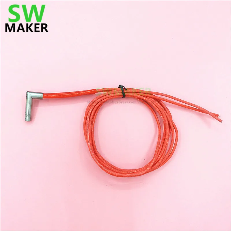 2pcs Ceramic Cartridge Heater Right Angle 12v 40w 24v 40w Heating