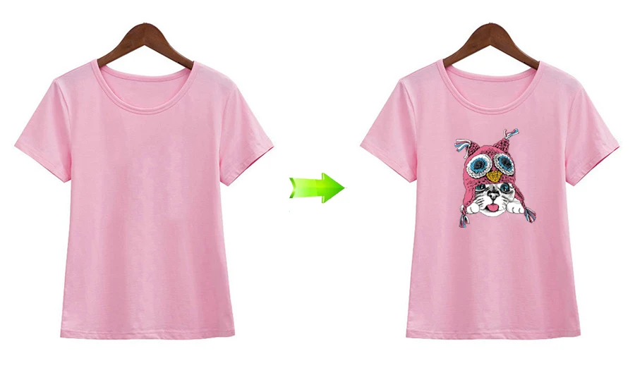 2-Colored Lion  Patches Iron On Stickers Print On T-Shirt Diy Accessory New Design Clothes Decoration Washable Parches - 