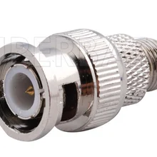 Superbat 5 шт. BNC-FME адаптер BNC штекер в разъем fme прямой RF адаптер