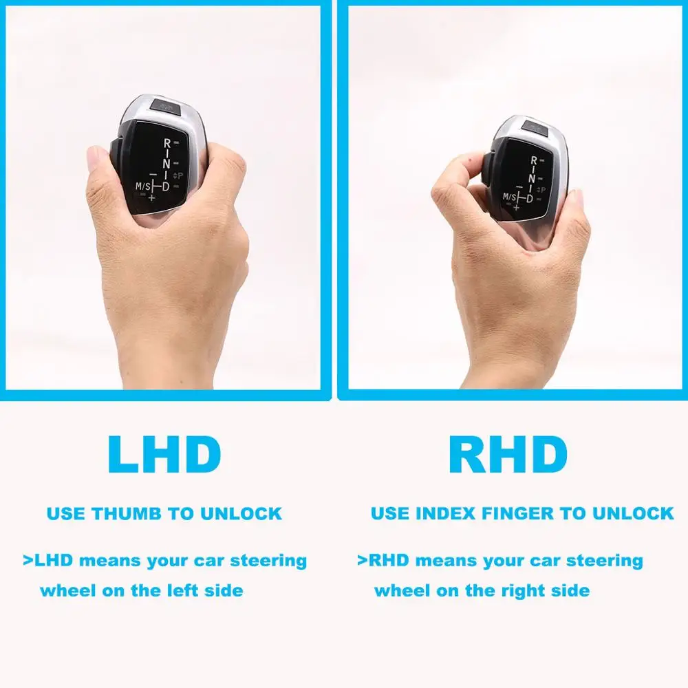 Najtaniej LED gałka zmiany biegów automatyczne dla BMW E46 E39 E60 E90 E92 E82 E87 E38 E84 E83 E53 E86 E89