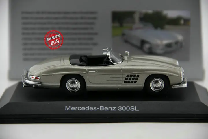 Новинка специальный литой металлический трансформируемый автомобиль 1/43 300 SL в