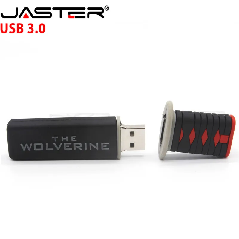 JASTER милый самурайский меч USB флеш-накопитель USB 3,0 флеш-накопитель Миньоны карта памяти Флешка 4 ГБ 8 ГБ 16 ГБ 32 ГБ 64 ГБ подарок