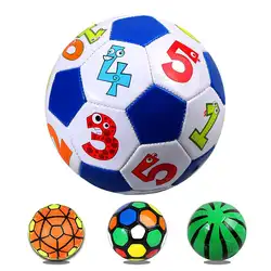 Креативная красочная живопись нетоксичный ПВХ Спорт футбольный мяч надувные дети обучение Футбол