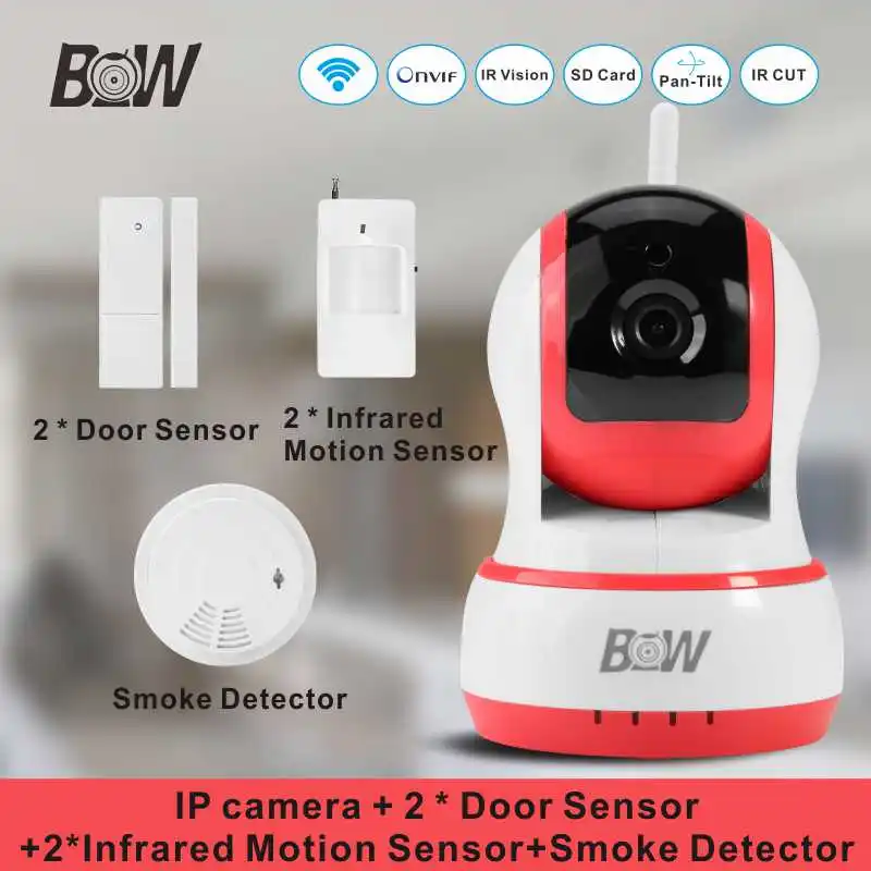 WiFi Security font b Camera b font IP Remote Control Alarm Device Wireless 2 font b