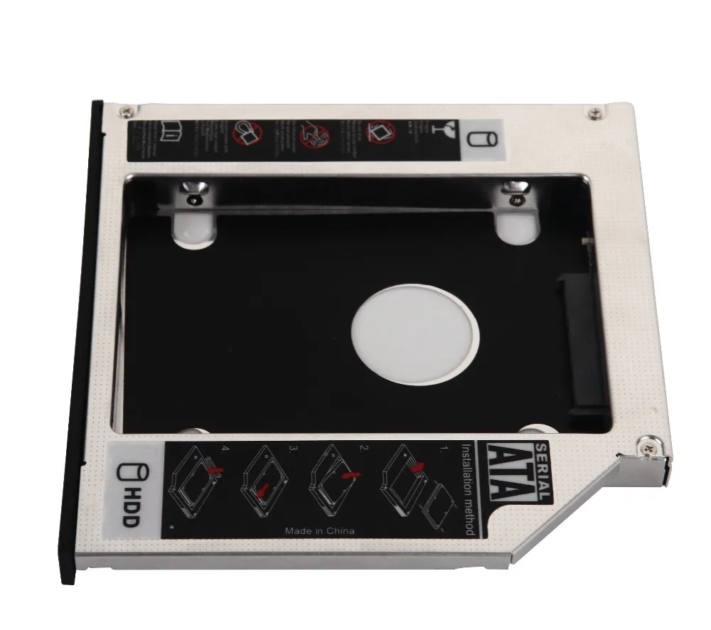 

NIGUDEYANG 2nd Hard Drive HDD SSD Caddy Adapter for Toshiba Satellite L675d-s7049 L855-16H C850-1H8