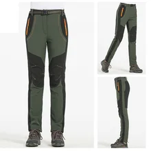 Уличные мужские ветрозащитные водонепроницаемые флисовые зимние брюки походные брюки новые осенние зимние брюки