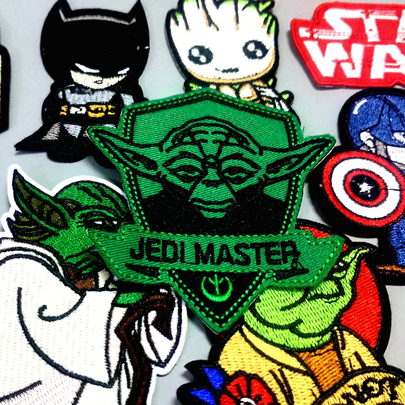 

DIY Star Wars Patch Embroidered Patches For Clothing Iron on Patches On Clothes Tactical Patch Military Badges Applique Stripes