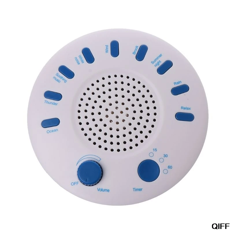  Sleep White Noise Machine Portable Sound Therapy for Baby and Adult Sleeping and Relaxation Device 