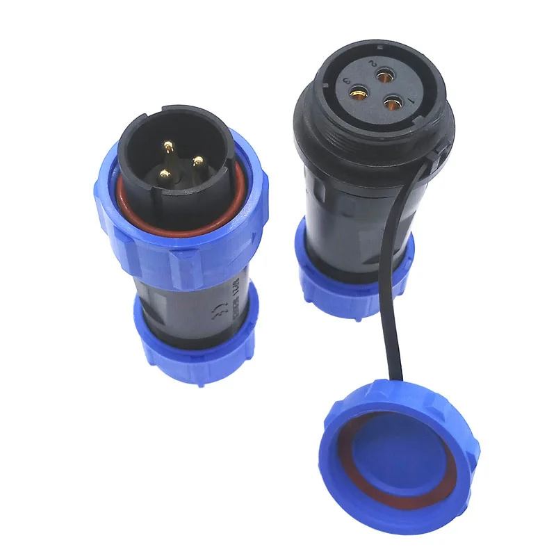 SP2110 SP2111 водонепроницаемый разъем док 2 pin 3pin 4pin 5pin 7pin 9pin 12pin IP68 для кабеля питания SP21|socket joint|plug connectorplug socket connector