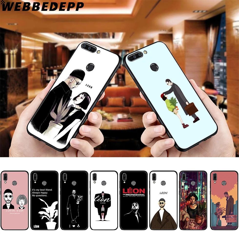 Leon Matilda Natalie Portman Soft Case for Huawei P8 P9 P10 P20 P30 Lite Pro P Smart Z Plus 2019 Y6 Prime 2018 2017 Mini |
