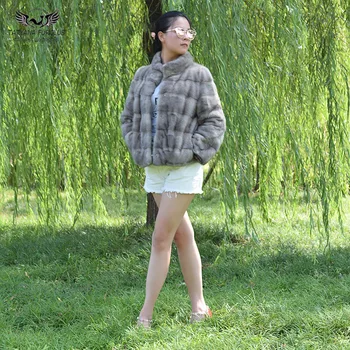

Tatyana Furclub Real Fur Coat For Women Winter Parkas Short Fur Jacket Natural Mink Fur Coats Fashion Luxury Outwear Solid Tops