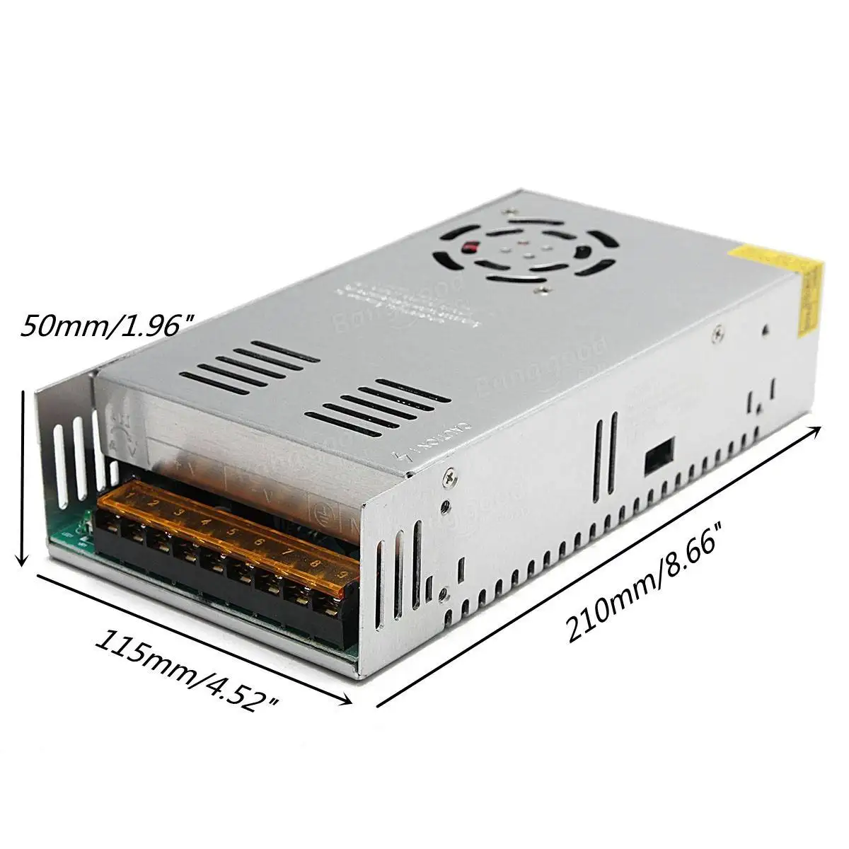 215x115x50 мм AC 110 240V DC/DC 24V 17A 400W Драйвер импульсного источника питания доска нехватки