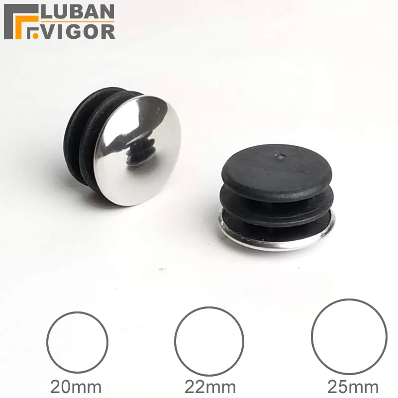 

Inside plug cover Plugging,Cover Decorative round hole plug for outer diameter 25mm Stainless steel tube pipe