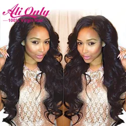 

Brazilian Virgin Hair Body Wave 3 Bundles Brazilian Body Wave 7A Mink Brazilian Hair Bundles Human Hair Ali Only Hair Products
