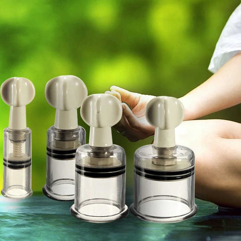 

Vacuum Suction Family Food Body Therapy Massage Helper Relaxing Muscle Anti Cellulite Vacuum Silicone Cupping Cups Health Care
