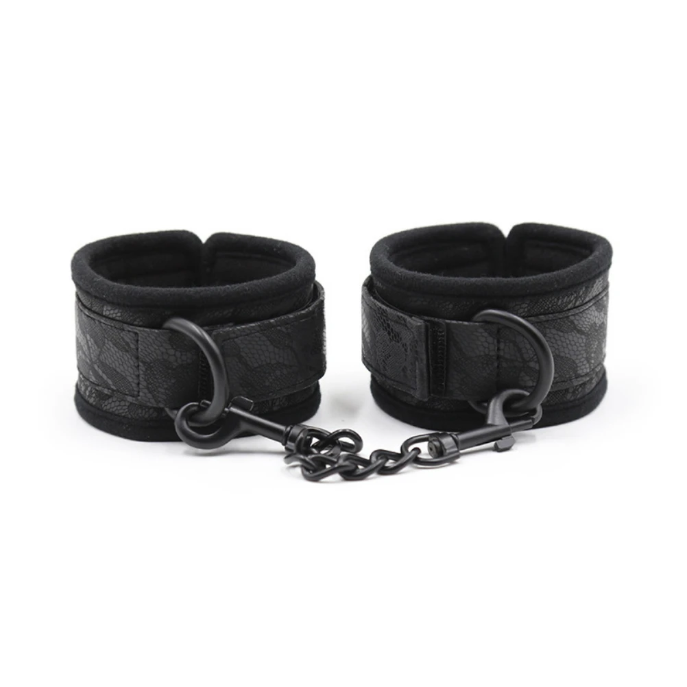  Pu Leather Handcuffs for Sex Hand Cuffs for Bed Handboeien Bdsm Women Men Bondage Restraints Couple
