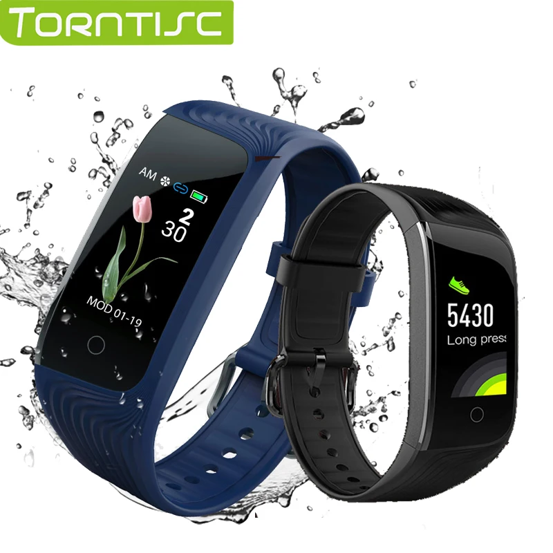

Torntisc S4 Fitness Bracelet watch IP68 Waterproof with PPG Heart Rate Sensor Messages Reminder Activity Tracker Smart band