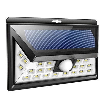 

24LED Solar Power Light PIR Motion Sensor Outdoor Garden Security Yard Wall Lamp YO-30