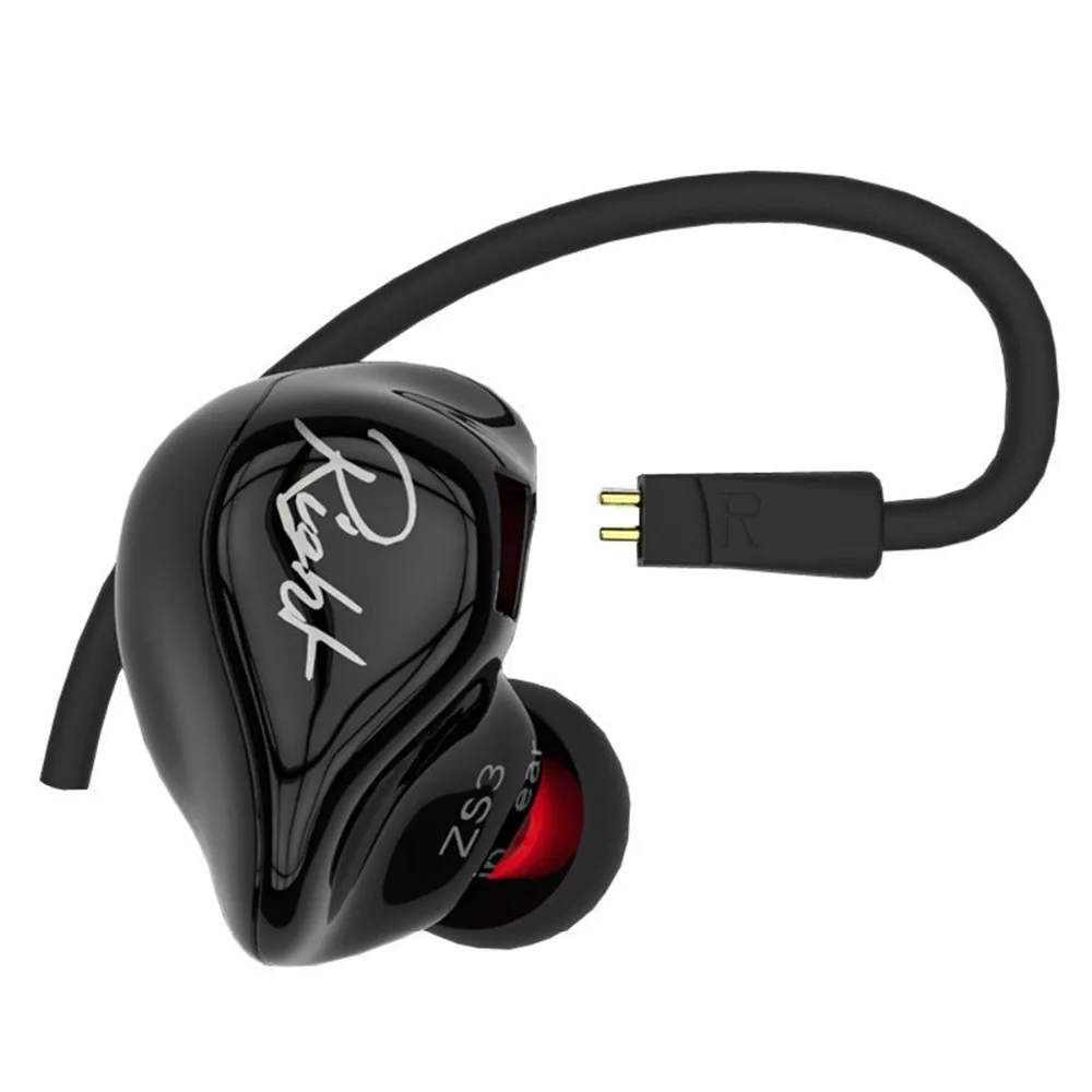 KZ ZS3 Hi Fi наушники 3 5 мм вкладыши с динамическим приводом и басами спортивные