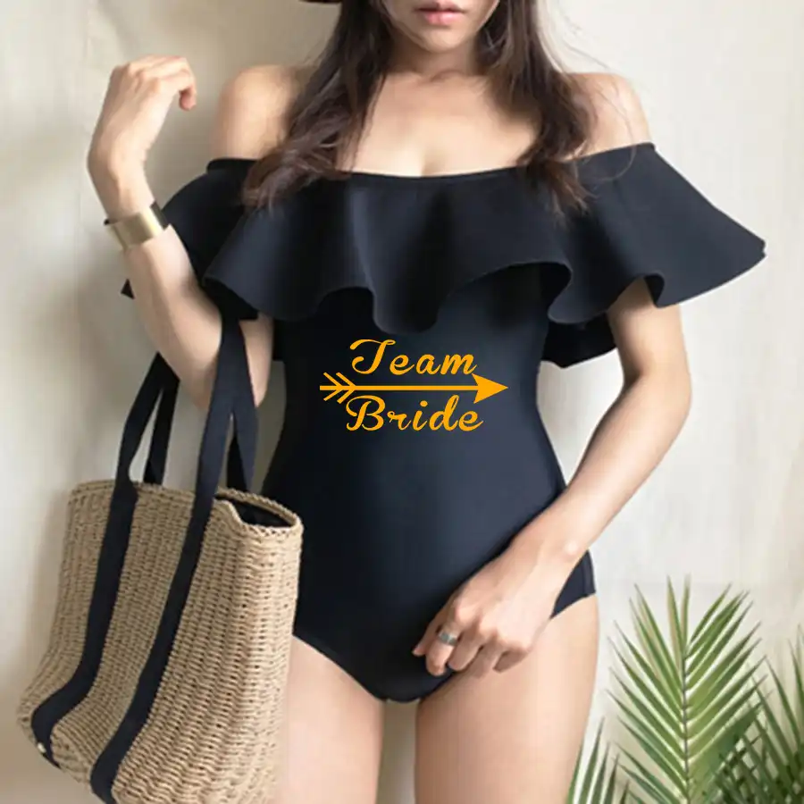 bikini t shirt bride