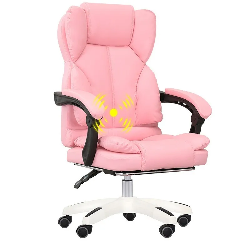 Высокое качество офисное кресло Boss эргономичное компьютерное игровое кресло интернет сиденье для кафе домашнее кресло - Цвет: Pink no