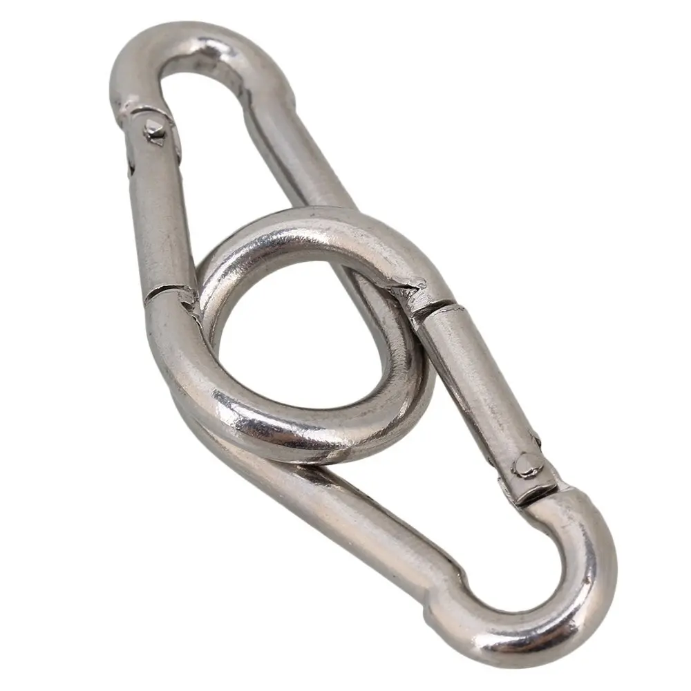 Multifunctional-304-Stainless-Steel-Spring-Loaded-Gate-Snap-Carabiner-Quick-Link-Lock-Ring-Hook-M4 (2)