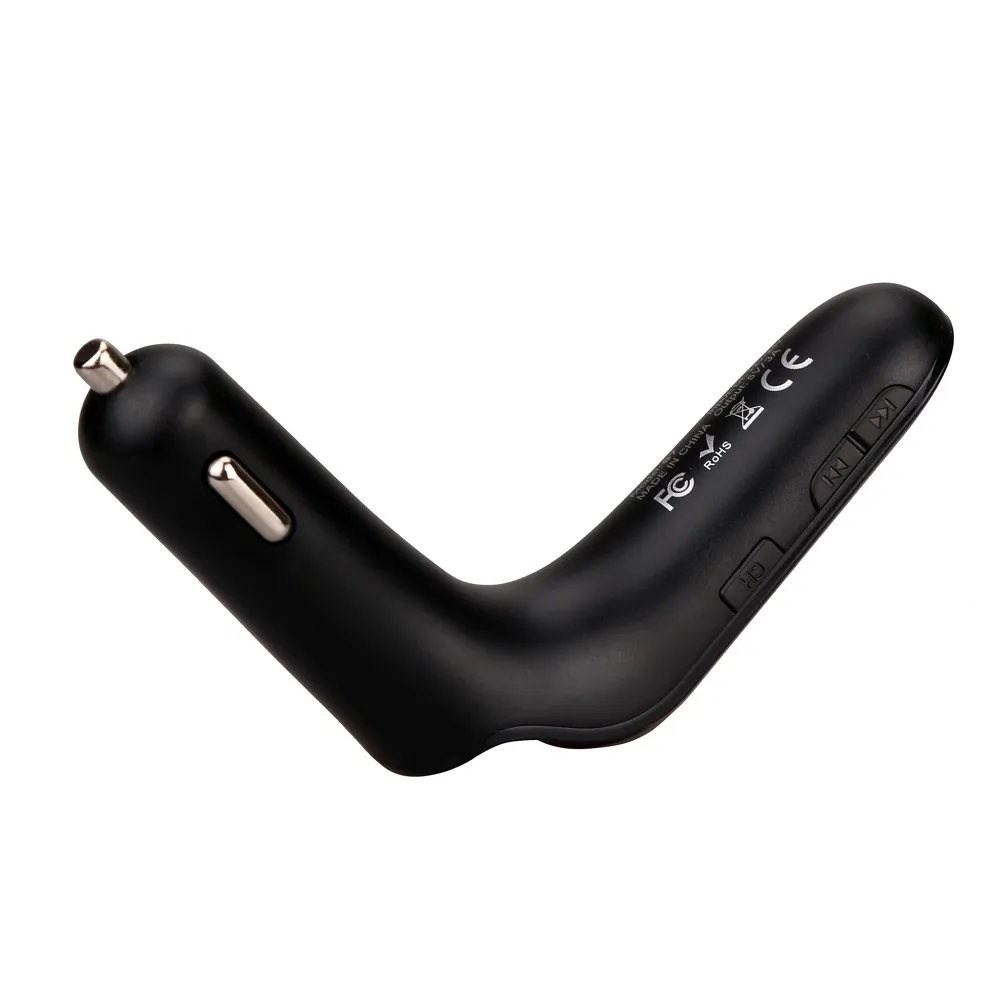 ЖК Bluetooth Handfree Автомобильный MP3 FM передатчик аудио приемник QC3.0 USB зарядное устройство Быстрая зарядка для iPhone samsung