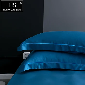 

100% Lyocell Tencel Solid Color 2pcs Pillowcase 400 Thread Count Simple Pillow Cover For Children Adult Summer 48x74cm 8 Color