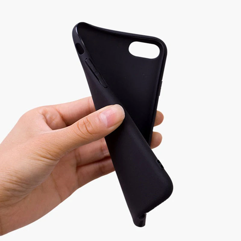 Мягкий силиконовый чехол для iPhone 11 12 mini pro 5 Se 6 6s 7 8 Plus X XR XS MAX|Бамперы| |