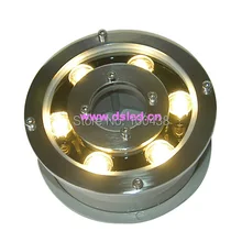 IP68, высокая мощность 6 Вт светодиодный прожектор, подводный светодиодный прожектор, хорошее качество, DS-10-68 6X1 Вт, работающего на постоянном токе 12 В, постоянный ток