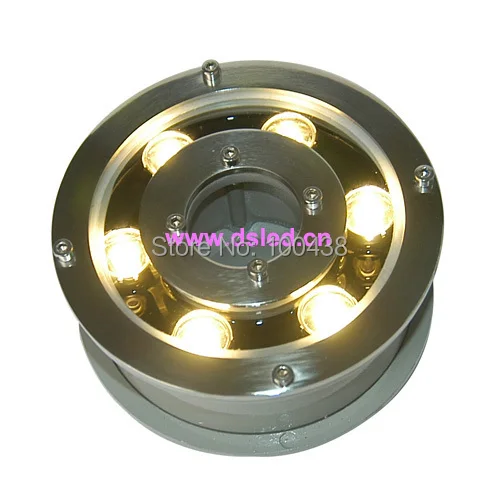 

IP68,high power 6W LED underwater light,underwater LED spotlight,good quality,DS-10-68 6X1W,12V DC,constant voltage,