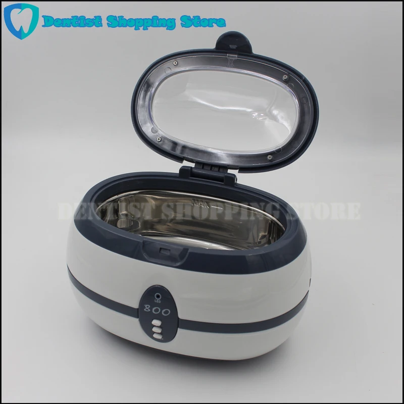 

VGT-800 35W Mini Dental Ultrasonic Cleaner Cleaning Machine 600ML
