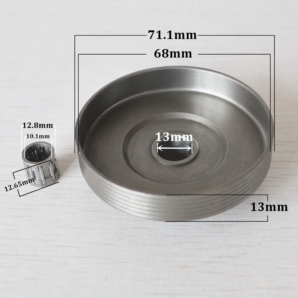 3/8 6T Clutch Drum Sprocket Bearing replacement For 3800 Chainsaw Parts 4