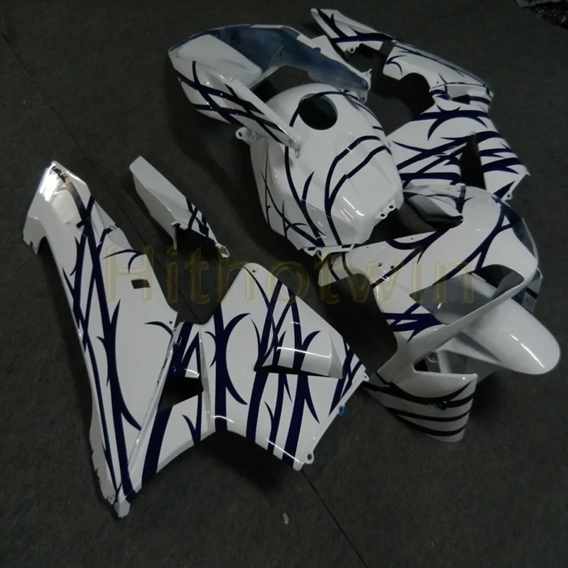 I Заказной мотоцикл для HONDA CBR600RR 2003-2004 F5 мотор Обтекатель+ Botls+ литьевая форма Красный ABS пластик - Цвет: I