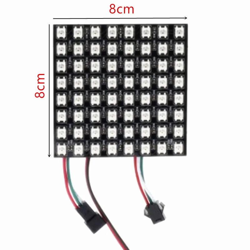 Светодиодный модуль газа WS2812B цифровой 5050 RGB Мечта Цвет запрограммирован