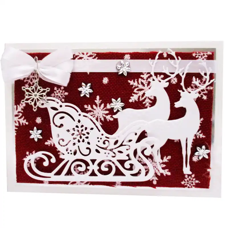Christmas Snowflakes Bell Metal Cutting Dies And Stamps cut die scrapbook Album