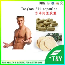 20:1 Excellent quality & natural tongkat ali extract pure herb extract capsules 500mg*100pcs medicine for long time sex