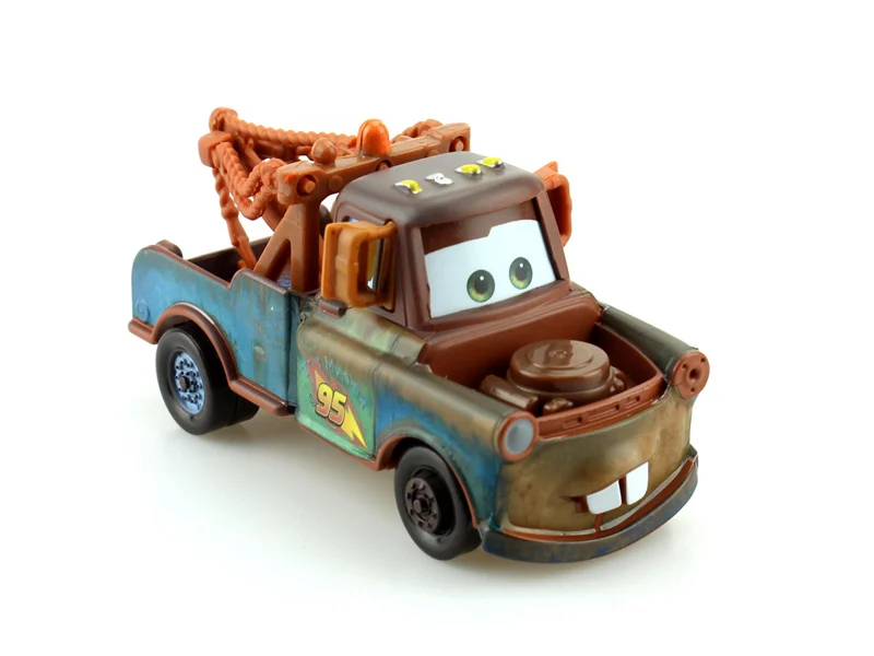 Disney Pixar машинки Tow Mater 1:55 Масштаб литья под давлением металлический сплав модель автомобиля милые игрушки для детей Подарки